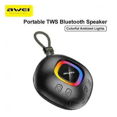 Awei KA6 Portable Bluetooth Speaker HIFI Stereo Bass Speaker...